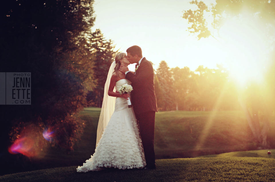 outdoor wedding photo denver