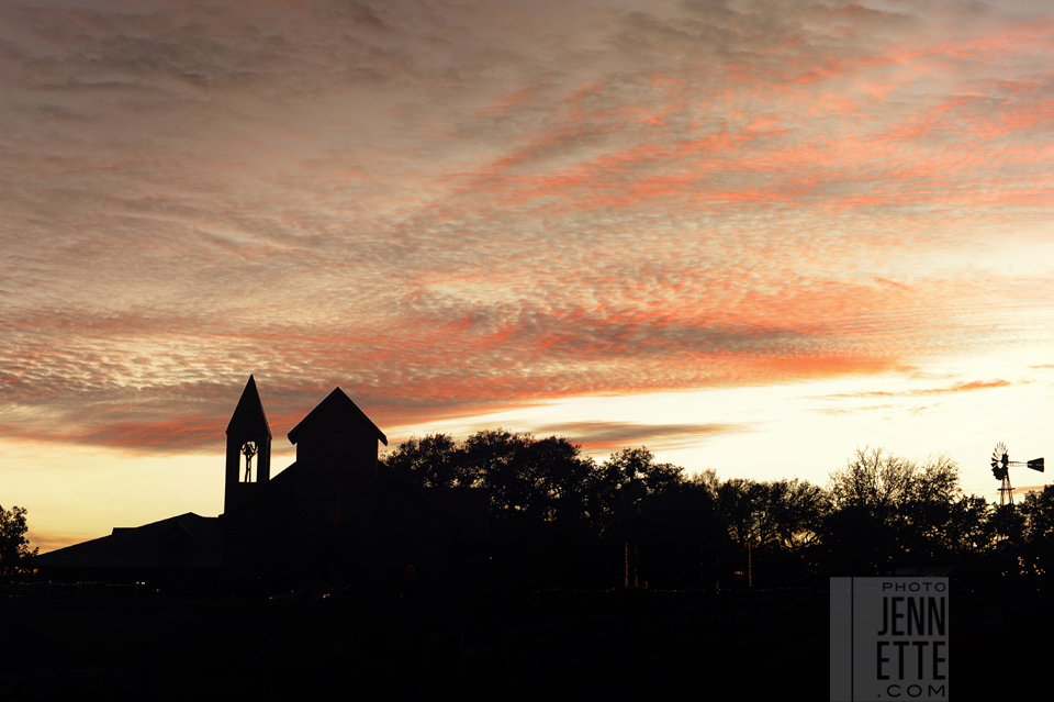 wedding texas sunset photographer