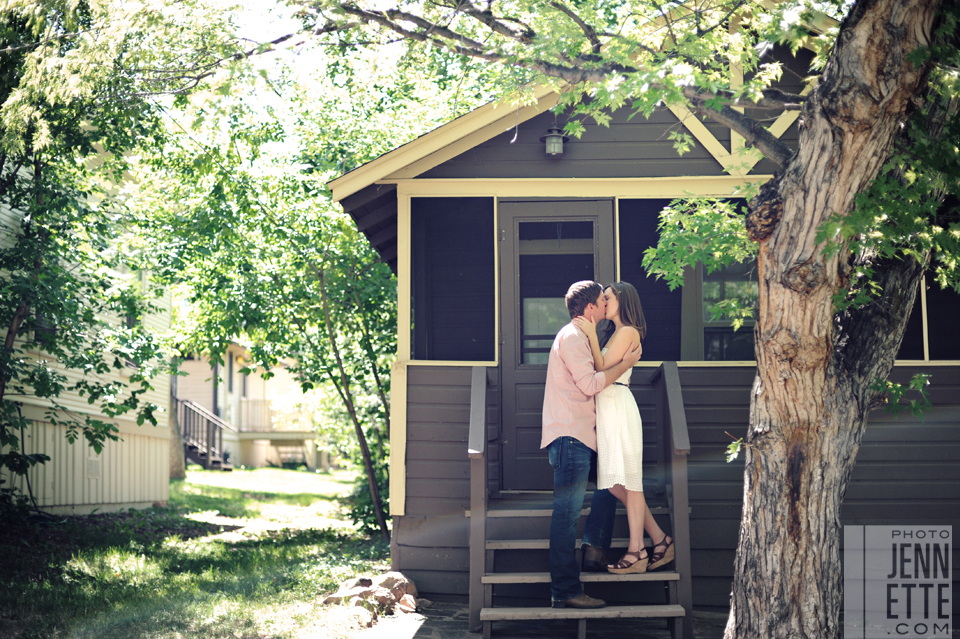 boulder engagement session chautauqua