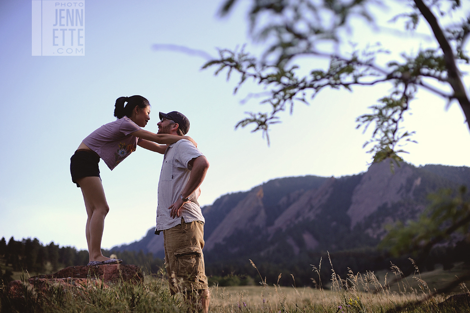 boulder engagement photography