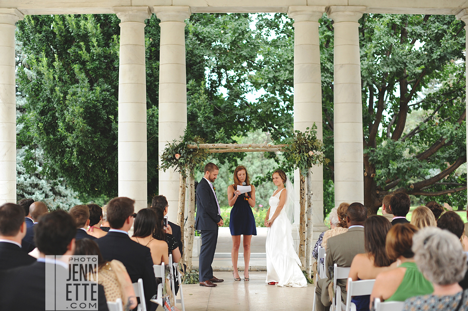 denver botanic gardens wedding photos