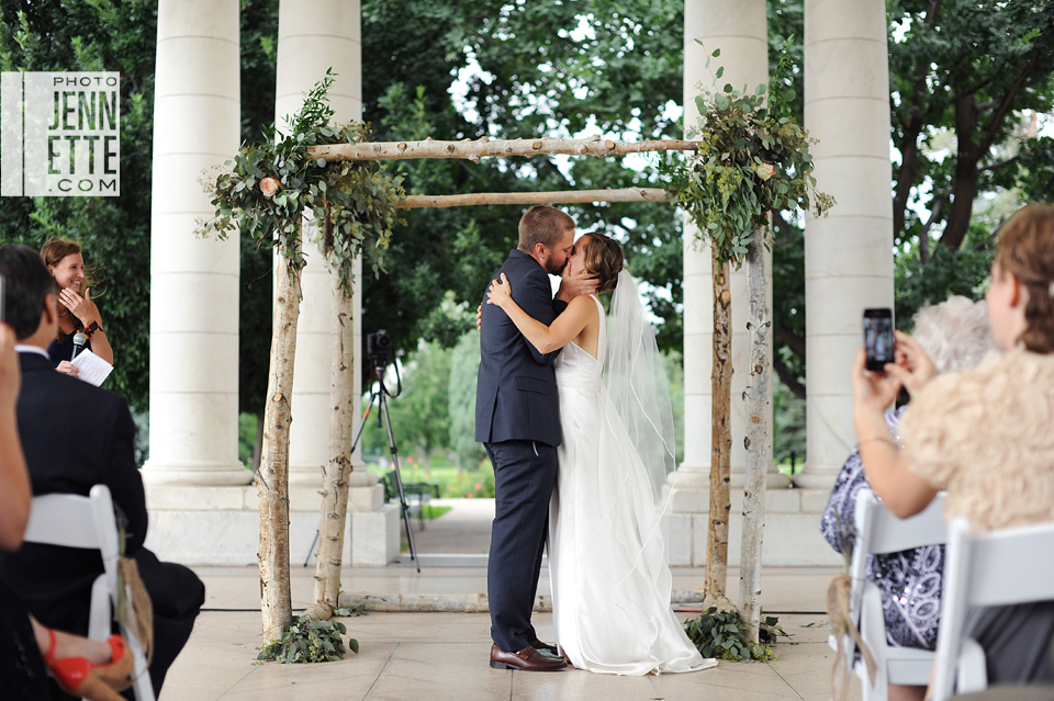 cheesman park wedding photos