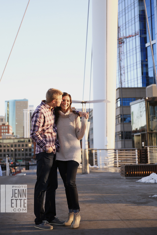 downtown denver engagement photography | photojennette photography