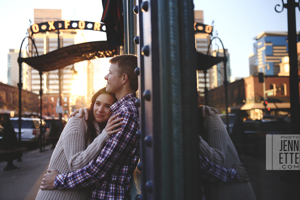 downtown denver engagement photography | photojennette photography