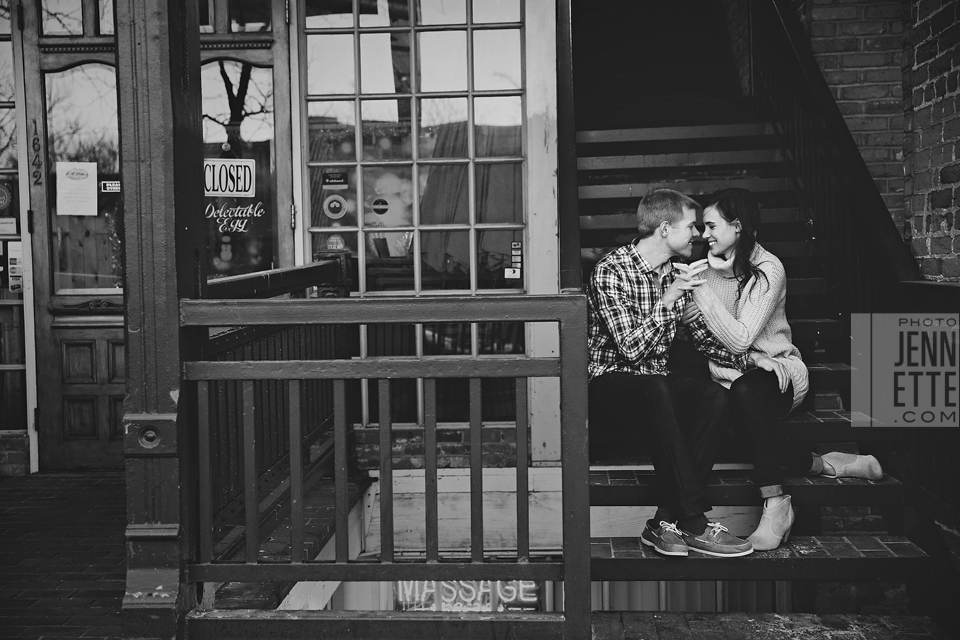 larimer square engagement photography | photojennette photography